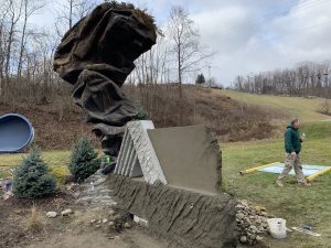 Local business' sign torn down, dragged for miles